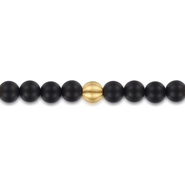 Gabriel & Co. Bujukan Men's Yellow Gold Bracelet, 8