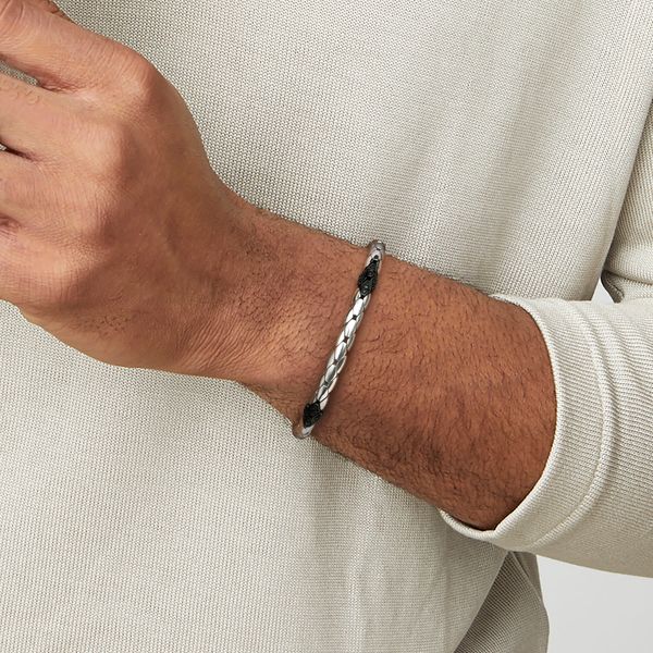 Gabriel & Co. Contemporary Sterling Silver Bracelet Image 4 SVS Fine Jewelry Oceanside, NY