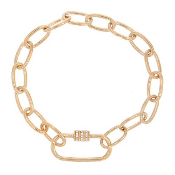 Ella Stein Diamond Paperclip Bracelet, .05ctw SVS Fine Jewelry Oceanside, NY