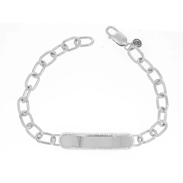 Ella Stein Diamond ID Bracelet, .10ctw SVS Fine Jewelry Oceanside, NY