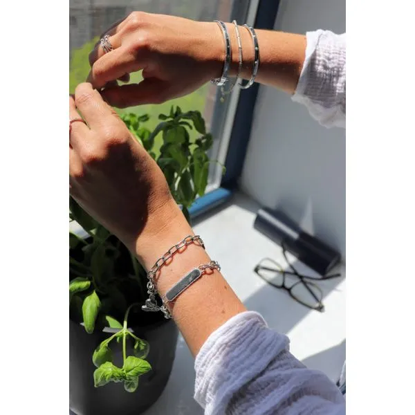 Ella Stein Diamond ID Bracelet, .10ctw Image 5 SVS Fine Jewelry Oceanside, NY