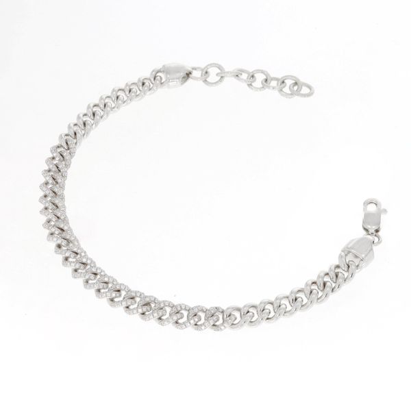 Ella Stein Right in the Middle Sterling Silver Bracelet Image 2 SVS Fine Jewelry Oceanside, NY