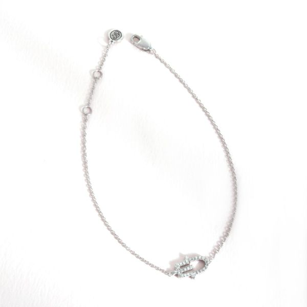 Ella Stein Diamond Hamsa Bracelet, .06ctw SVS Fine Jewelry Oceanside, NY