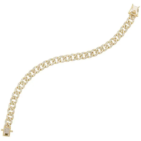 Diamond Link Bracelet, 2.5Cttw Image 2 SVS Fine Jewelry Oceanside, NY