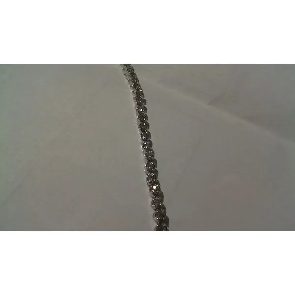 White Gold Diamond Bracelet, 2.00Cttw, 7
