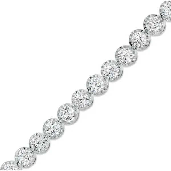 SVS Signature Diamond Tennis Bracelet, 3.01Cttw, 7.5