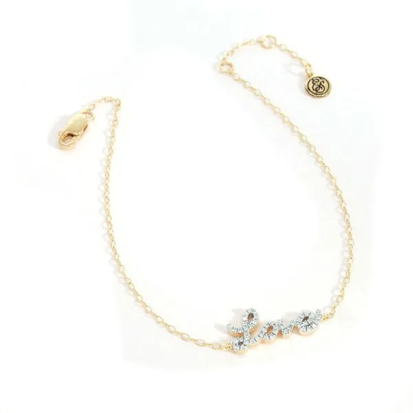 Ella Stein All You Need Is Love Gold Plated Silver Bracelet SVS Fine Jewelry Oceanside, NY