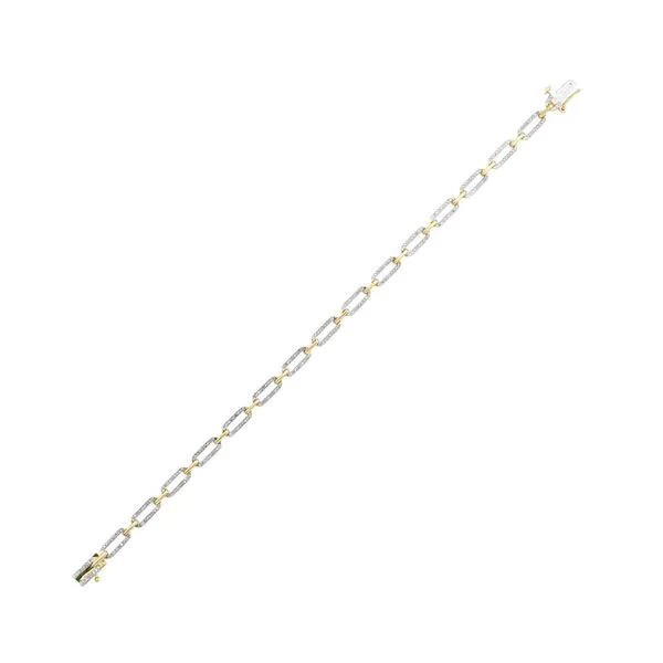 SVS Signature Diamond Paperclip Bracelet, 0.50ctw SVS Fine Jewelry Oceanside, NY