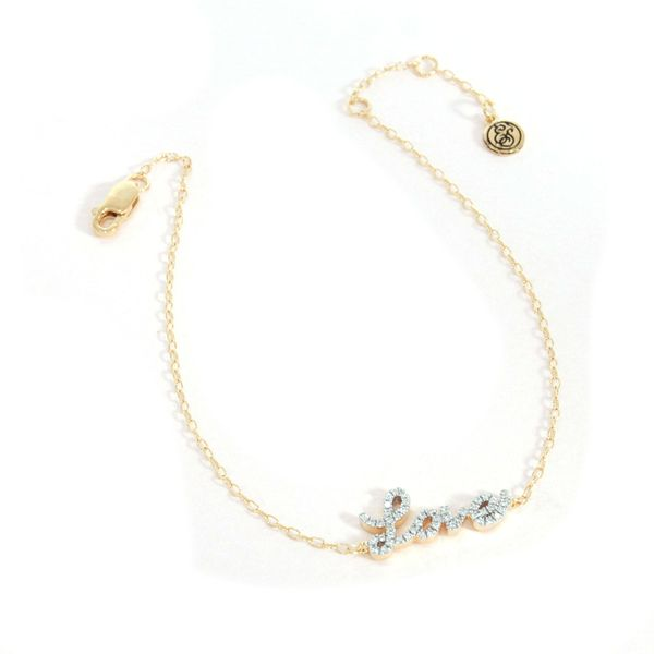 Diamond Script Love Bracelet SVS Fine Jewelry Oceanside, NY