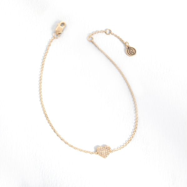 Diamond Heart Bracelet, .05ctw SVS Fine Jewelry Oceanside, NY