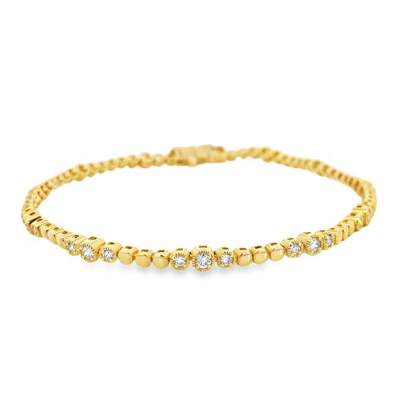 Diamond Line Bracelet, 0.68Cttw SVS Fine Jewelry Oceanside, NY