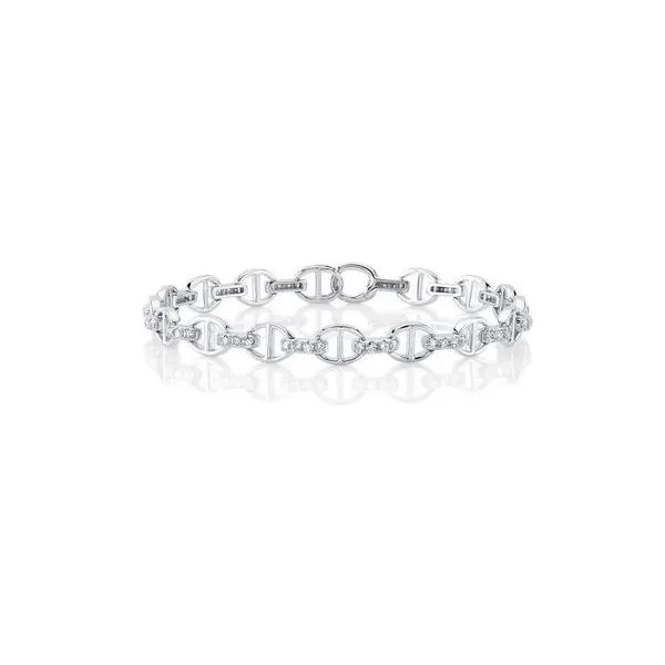 Shy Creation White Gold Diamond Bracelet