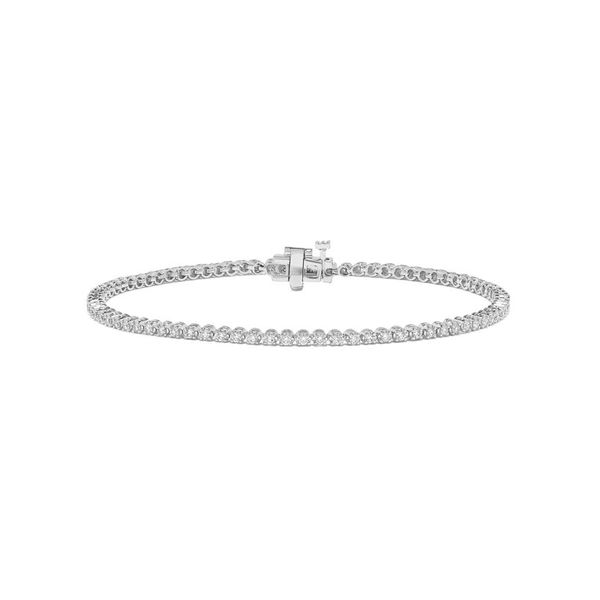 White Gold Diamond Tennis Bracelet, 1Cttw SVS Fine Jewelry Oceanside, NY
