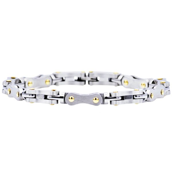 Stainless Steel Link Chain Bracelet SVS Fine Jewelry Oceanside, NY