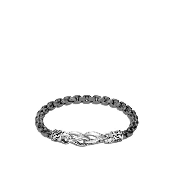 John Hardy Men's Chain Collection Silver Asli Link Bracelet SVS Fine Jewelry Oceanside, NY