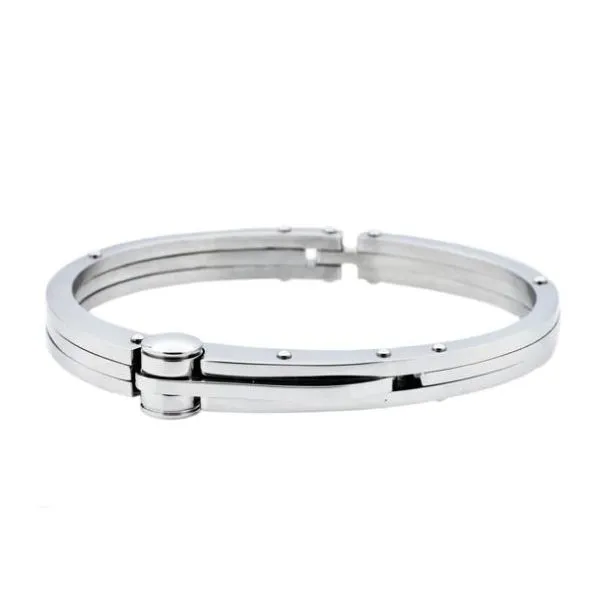 Men's Stainless Steel Bangle SVS Fine Jewelry Oceanside, NY