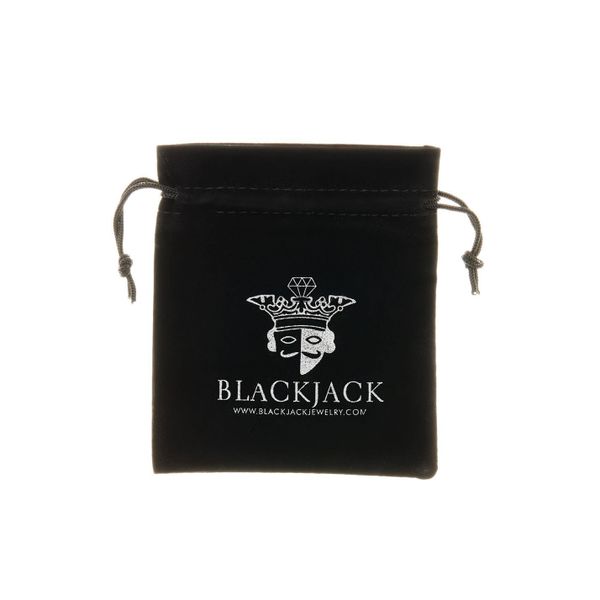 Men's Black Leather Black Stainless Steel Bracelet Image 2 SVS Fine Jewelry Oceanside, NY