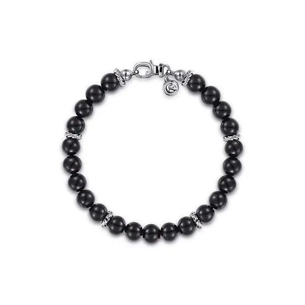 Gabriel Bujukan Sterling Silver Beaded Bracelet SVS Fine Jewelry Oceanside, NY