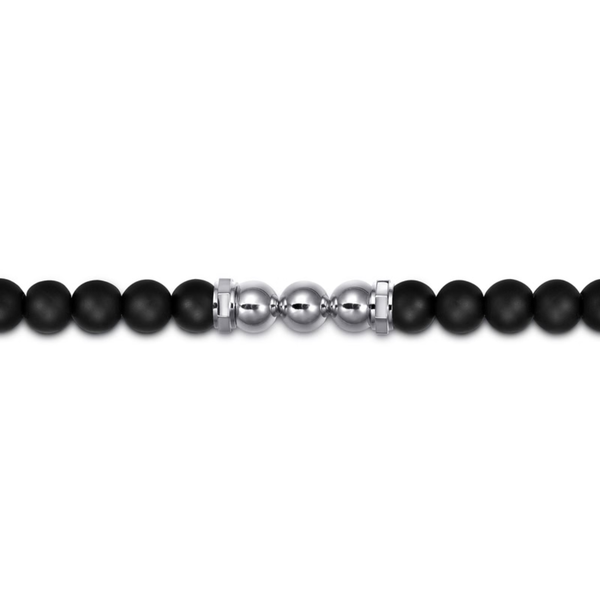 Gabriel Bujukan Men's Sterling Silver Bracelet Image 2 SVS Fine Jewelry Oceanside, NY