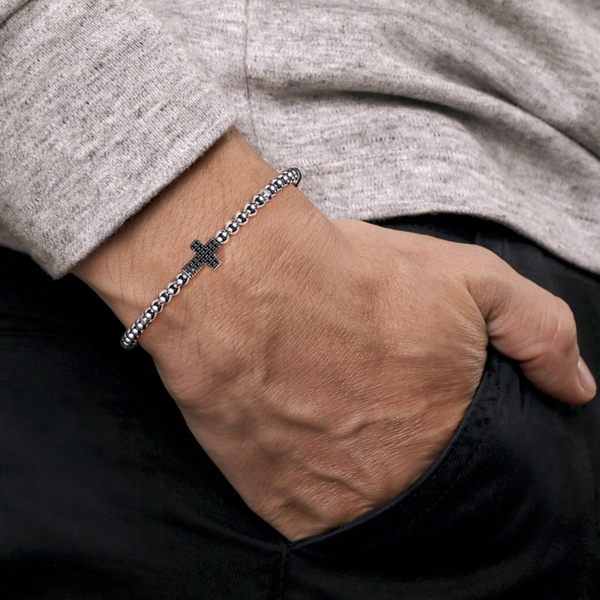 Gabriel Bujukan Men's Sterling Silver Bracelet Image 3 SVS Fine Jewelry Oceanside, NY