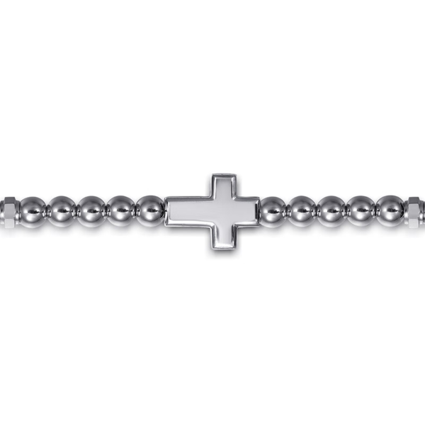 Gabriel Bujukan Men's Sterling Silver Bracelet Image 4 SVS Fine Jewelry Oceanside, NY