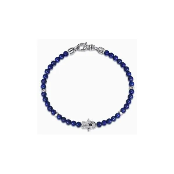 Gabriel Bujukan Mens Sterling Silver Bracelet