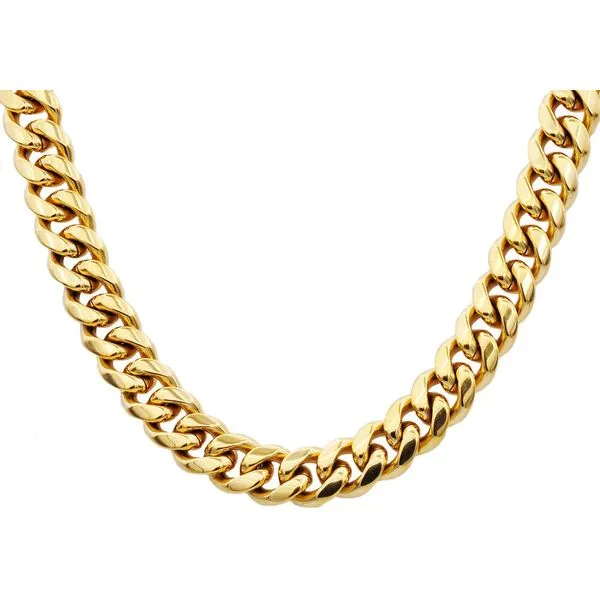 Men's Cuban Link Chain Necklace SVS Fine Jewelry Oceanside, NY