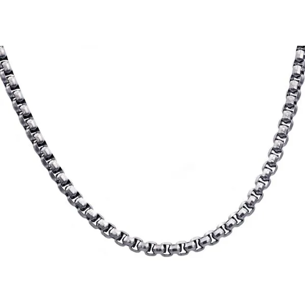 Men's Rolo Link Chain Necklace SVS Fine Jewelry Oceanside, NY