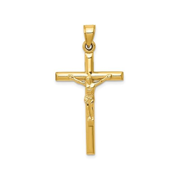 14K Yellow Gold Crucifix (Chain Not Included) SVS Fine Jewelry Oceanside, NY
