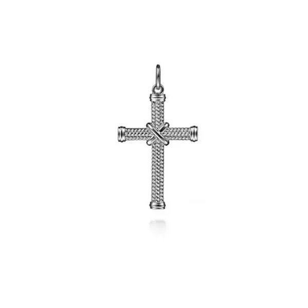 Gabriel Hampton Sterling Silver Cross Pendant SVS Fine Jewelry Oceanside, NY