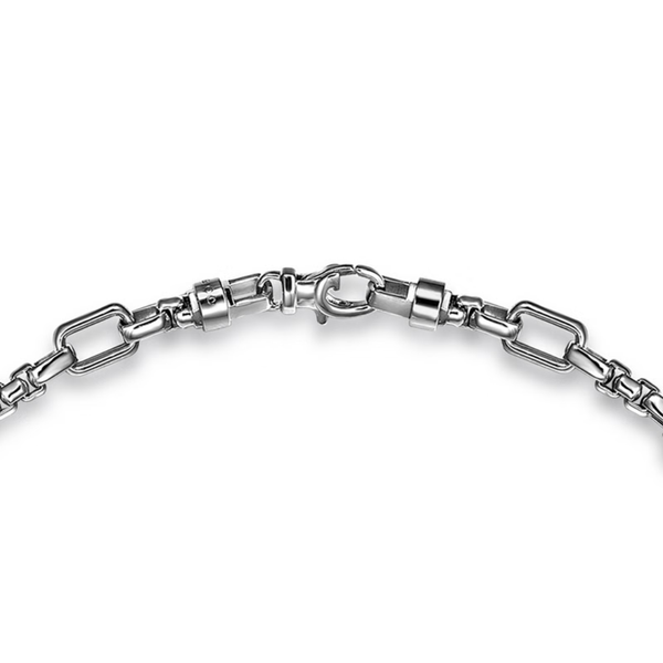 Gabriel Classic Men's Sterling Silver Chain Necklace Image 3 SVS Fine Jewelry Oceanside, NY