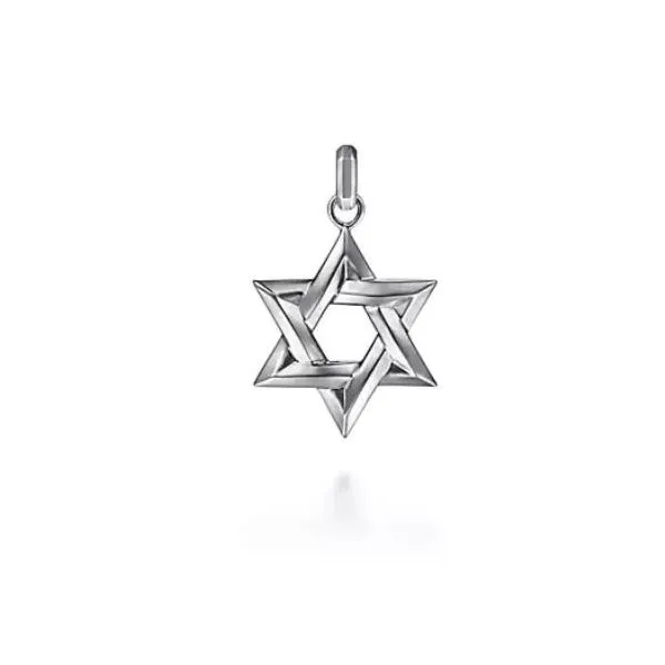 Gabriel Contemporary Sterling Silver Pendant
