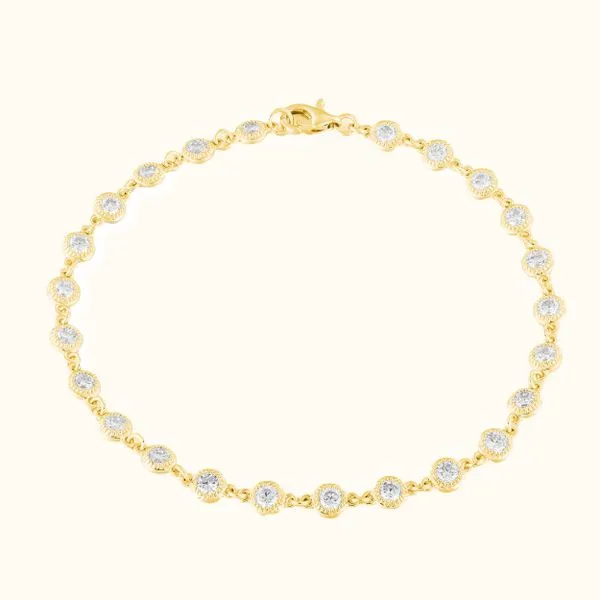 Lab Grown Diamond Bezel Set Tennis Bracelet, 2.00ctw SVS Fine Jewelry Oceanside, NY