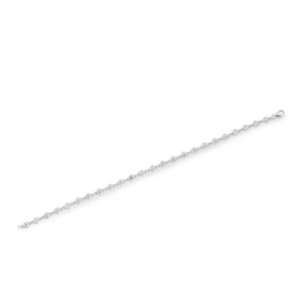 Lab Grown Diamond Bezel Set Tennis Bracelet, 2.00ctw Image 2 SVS Fine Jewelry Oceanside, NY