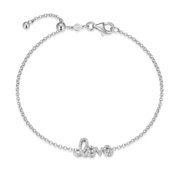 Lab Grown Diamond Love Bolo Bracelet