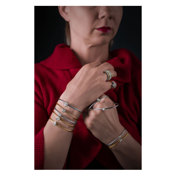 ALOR Day Cable -  Lab Grown Diamond Bracelet Image 2 SVS Fine Jewelry Oceanside, NY