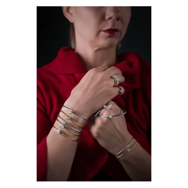 ALOR Day Cable - Lab Grown Diamond Bracelet Image 2 SVS Fine Jewelry Oceanside, NY