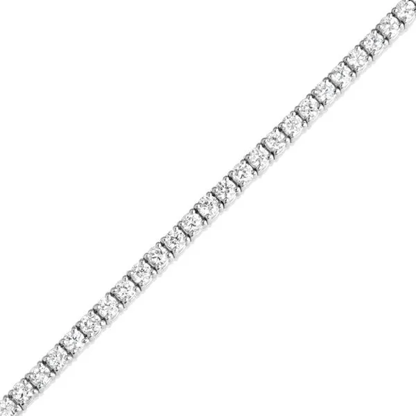 White Gold & Lab Grown Diamond Tennis Bracelet SVS Fine Jewelry Oceanside, NY