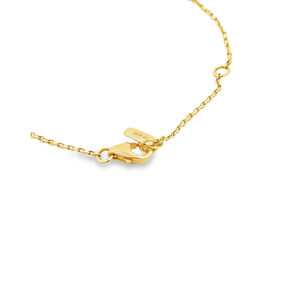 Everlee 14K Yellow Gold Starlight Graduated Lab Grown Diamond Chain Bracelet, 1 ctw Image 3 SVS Fine Jewelry Oceanside, NY