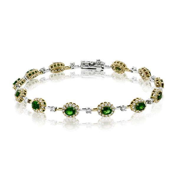 Simon G. Emerald And Diamond Bracelet SVS Fine Jewelry Oceanside, NY
