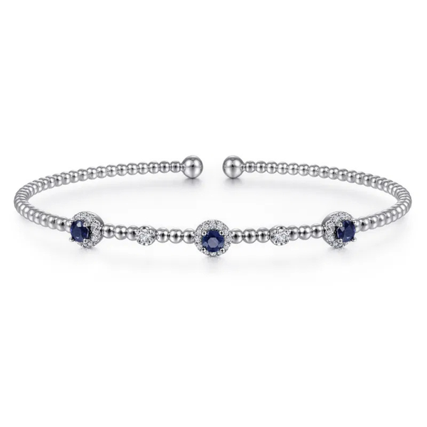 Gabriel & Co. Bujukan White Gold Bangle SVS Fine Jewelry Oceanside, NY