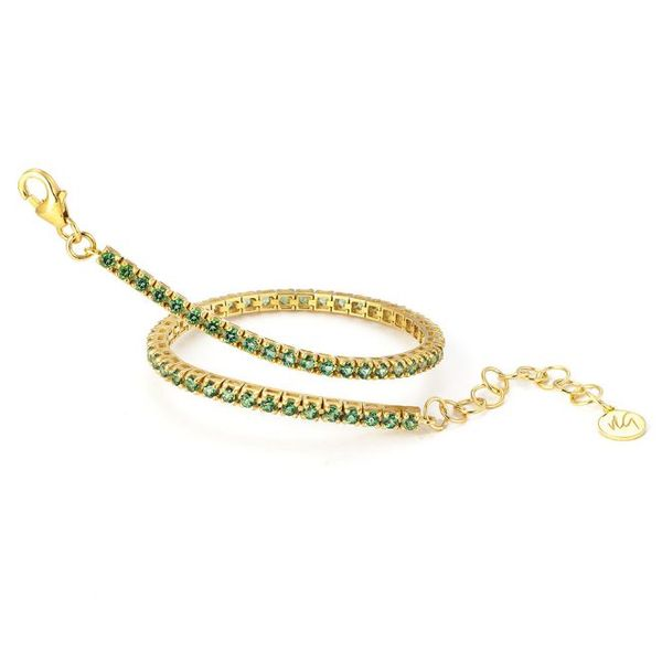 Vivalagioia Tennis Bracelet Portofino Green Topaz SVS Fine Jewelry Oceanside, NY