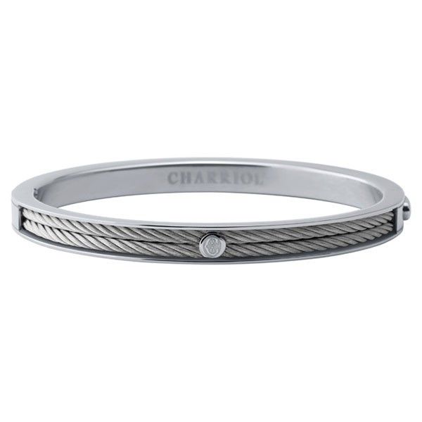 Bangle Forever Thin Stainless Steel SVS Fine Jewelry Oceanside, NY