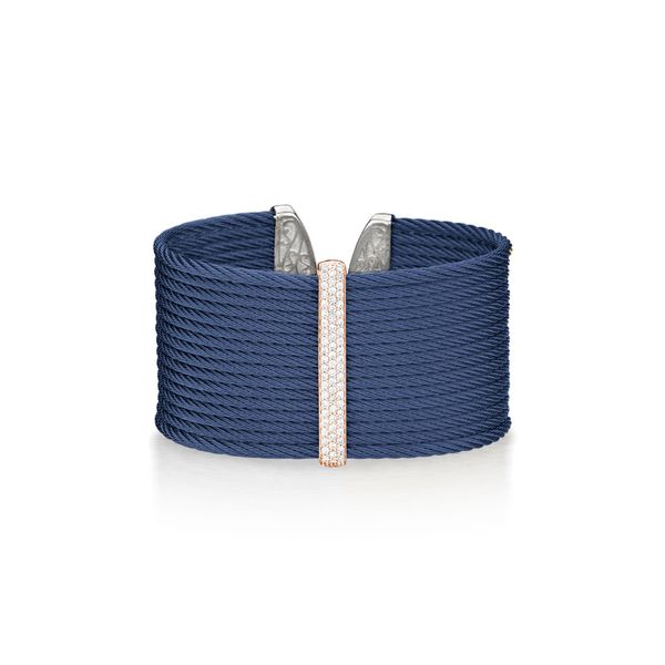 ALOR Blueberry Cable Bangle, .56cttw SVS Fine Jewelry Oceanside, NY