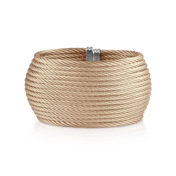 ALOR Classique Carnation Cable Bangle SVS Fine Jewelry Oceanside, NY