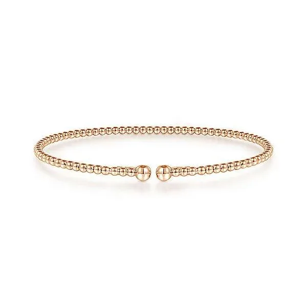 Gabriel & Co. Bujukan 14K Rose Gold Bangle SVS Fine Jewelry Oceanside, NY