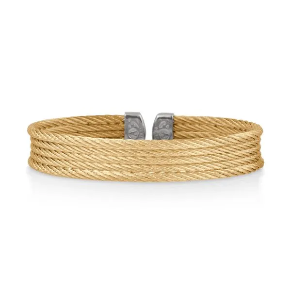 ALOR Classique Collection Yellow Cable Bangle SVS Fine Jewelry Oceanside, NY