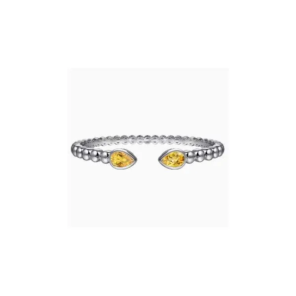 Gabriel & Co. Bujukan Sterling Silver And Citrine Bangle SVS Fine Jewelry Oceanside, NY
