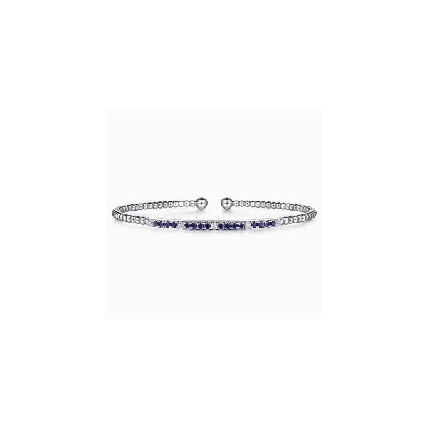Gabriel & Co. Bujukan White Gold Bangle SVS Fine Jewelry Oceanside, NY
