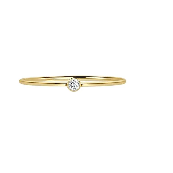 Yellow Gold Diamond Bangle, 0.51Ct, 6.75\